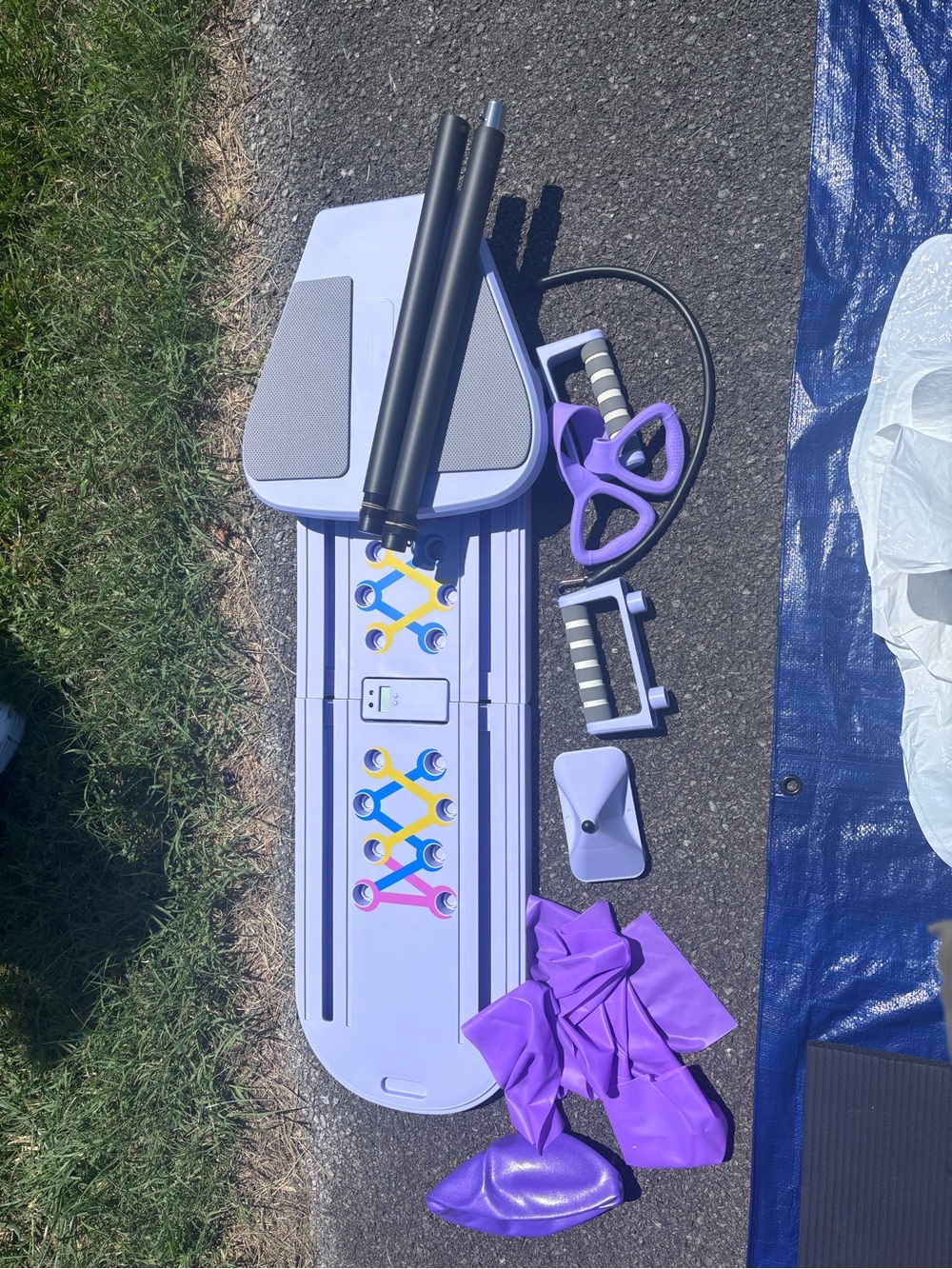 Purple Home Gym Resistance & Core Trainer Set - Picture 2 of 3